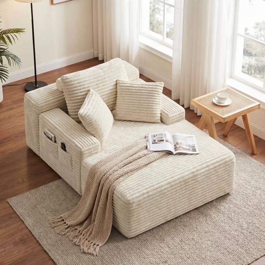 Méridienne Lasai Beige